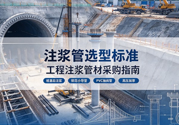 碧江注浆管选型标准